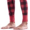 imageFruit of the Loom Mens Recycled Waffle Thermal Underwear Set Top and BottomBuffalo Plaid