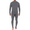 imageFruit of the Loom Mens Recycled Waffle Thermal Underwear Set Top and BottomGreystone Heather