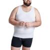 imageFruit of the Loom Mens Sleeveless Tag Free Moisture Wicking Tank AShirtBig Man  6 Pack  White