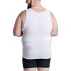 imageFruit of the Loom Mens Sleeveless Tag Free Moisture Wicking Tank AShirtBig Man  6 Pack  White
