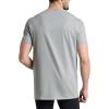 imageFruit of the Loom Mens TagFree Cotton UndershirtsRegular  Crew  4 Pack BlackGrey