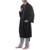 imageFruit of the Loom Mens Waffle Kimono RobeBlack
