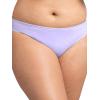 imageFruit of the Loom Womens Cotton Blend Bikini UnderwearBikini  Cotton Blend  10 Pack  PinkGrayPurple