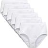 imageFruit of the Loom Womens Eversoft Cotton Brief Underwear Tag Free ampamp Breathable Available in Plus Size144 Pack  White