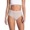 imageFruit of the Loom Womens Lightweight Microfiber Underwear Smooth Under Clothes Available in Plus SizeBrief  6 Pack  Colors May Vary