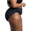 imageFruit of the Loom Womens Lightweight Microfiber Underwear Smooth Under Clothes Available in Plus SizePlus Size Hi Cut  10 Pack  BlackWhitePurple