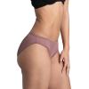 imageFruit of the Loom Womens Lightweight Microfiber Underwear Smooth Under Clothes Available in Plus SizeRibbed Bikini  6 Pack  Colors May Vary