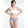 imageFruit of the Loom Womens Modal UnderwearLow Rise Brief  12 Pack  PurpleCashmereGrey