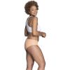 imageFruit of the Loom Womens Underwear Pima Cotton Blend Fabric Super Smooth Raw Cut EdgesHipster  3 Pack  NudeSilverBlack