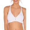 imageFruit of the Loom Womens Wirefree Cotton BraletteSandWhite