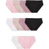 imageFruit of the Loom Womens Eversoft Cotton Bikini Underwear Tag Free ampamp Breathable Cotton10 PackAssorted Neutrals 5