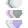 imageFruit of the Loom Womens Modal UnderwearLow Rise Brief  12 Pack  PurpleCashmereGrey
