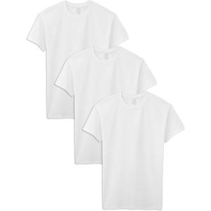 imageFruit of the Loom Mens Big ampamp Tall Breathable UndershirtsTall Man  Crew  3 Pack