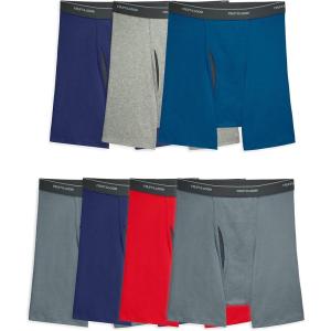 imageFruit of the Loom Mens Coolzone Boxer Briefs Moisture Wicking ampamp Breathable Assorted Color Multipacks7 Pack  Assorted Colors