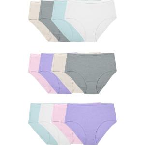 imageFruit of the Loom Womens Modal UnderwearLow Rise Brief  12 Pack  PurpleCashmereGrey