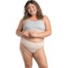 imageFruit of the Loom Womens Breathable Underwear Moisture Wicking Keeps You Cool ampamp Comfortable Available in Plus SizeMicro Mesh  Plus Size Hi Cut  10 Pack  GreyBlackPurple