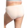 imageFruit of the Loom Womens Breathable Underwear Moisture Wicking Keeps You Cool ampamp Comfortable Available in Plus SizeMicro Mesh  Plus Size Hi Cut  10 Pack  GreyBlackPurple