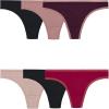 imageFruit of the Loom Womens No Show Seamless Underwear Amazing Stretch ampamp No Panty Lines Available in Plus Size6 Pack  Ribbed Microfiber  Colors May Vary