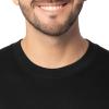 imageFruit of the Loom Mens Eversoft Fleece Crewneck Sweatshirts Moisture Wicking ampamp Breathable Sizes S4xBlack