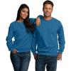 imageFruit of the Loom Mens Eversoft Fleece Crewneck Sweatshirts Moisture Wicking ampamp Breathable Sizes S4xBlue