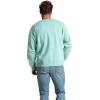 imageFruit of the Loom Mens Eversoft Fleece Crewneck Sweatshirts Moisture Wicking ampamp Breathable Sizes S4xGarment Dyed Cascade Green