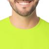 imageFruit of the Loom Mens Eversoft Fleece Crewneck Sweatshirts Moisture Wicking ampamp Breathable Sizes S4xSafety Green
