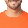 imageFruit of the Loom Mens Eversoft Fleece Crewneck Sweatshirts Moisture Wicking ampamp Breathable Sizes S4xSafety Orange