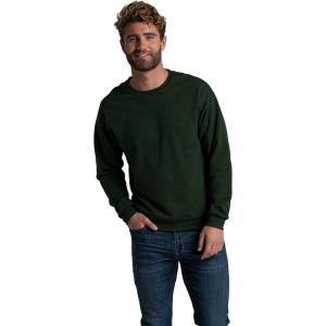 imageFruit of the Loom Mens Eversoft Fleece Crewneck Sweatshirts Moisture Wicking ampamp Breathable Sizes S4xDuffle Bag Green