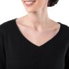 imageFruit of the Loom Womens Waffle VNeck Top and Flannel Pant Sleep SetBlackBuffalo Plaid