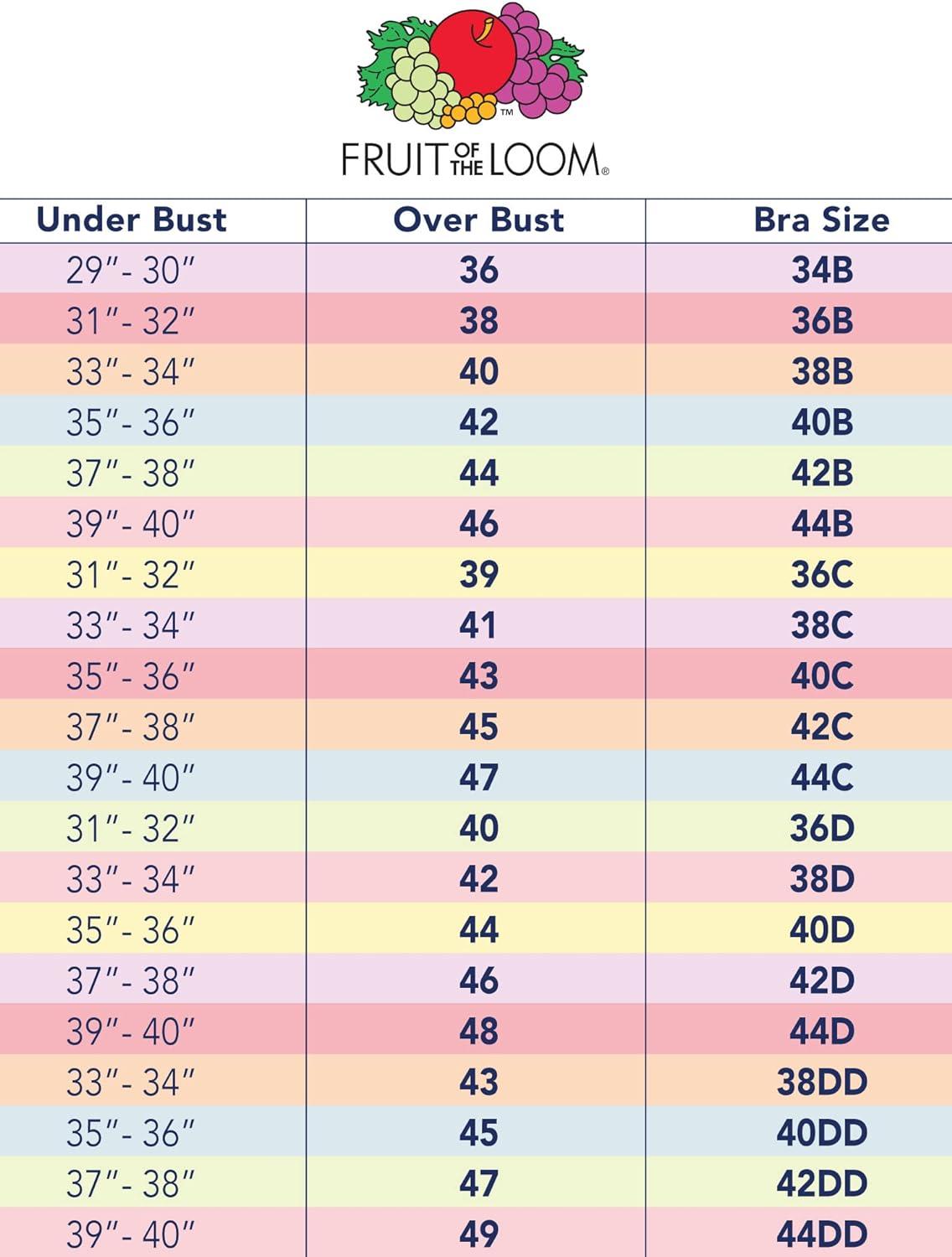 imageFruit of the Loom Womens MultiPack Unlined Underwire Cotton BraBlack HueBlack Hue