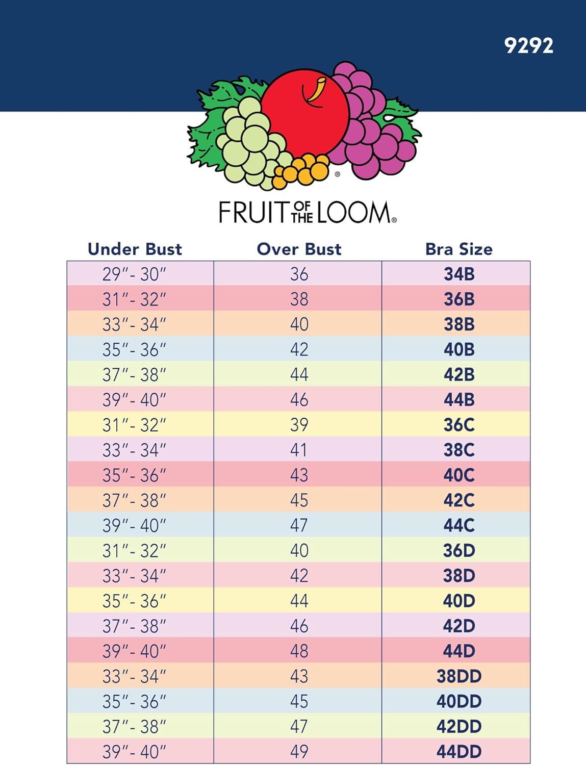 imageFruit of the Loom Womens MultiPack Unlined Underwire Cotton BraDancing RosebudsLilasGrey
