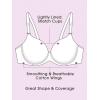 imageFruit of the Loom Womens Fit for Me Collection Plus Size Cotton TShirt Bra  Comfort ampamp Style for Every BodyHeather Grey