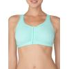 imageFruit of the Loom Womens MultiPack Front Closure Cotton BraMint ChipWhite