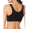 imageFruit of the Loom Womens MultiPack Tank Top Style Sports BraRed Hot With BlackWhiteBlack