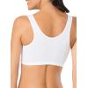 imageFruit of the Loom Womens MultiPack Tank Top Style Sports BraRed Hot With BlackWhiteBlack