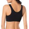 imageFruit of the Loom Womens MultiPack Tank Top Style Sports BraRed Hot With BlackWhiteBlack