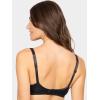 imageFruit of the Loom Womens MultiPack Unlined Underwire Cotton BraBlack HueBlack Hue