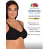 imageFruit of the Loom Womens MultiPack Unlined Underwire Cotton BraPurple VelvetBlushingBlack