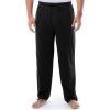 imageFruit of the Loom Mens Sleep Pajama Pants and Shorts 4PackBlackCharcoalBlackBlack