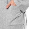 imageFruit of the Loom mens Lightweight French Terry RobeHeather Grey