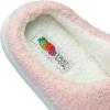 imageFruit of the Loom Womens Slipper Sherpa Grape Design Clog Memory Foam Navy XLargePink