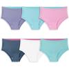 imageFruit of the Loom Girls 360 Stretch Modal UnderwearBrief  6 Pack  Assorted
