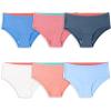 imageFruit of the Loom Girls 360 Stretch Modal UnderwearHipster  6 Pack  Assorted