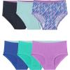imageFruit of the Loom Girls Breathable UnderwearBrief  6 Pack  Assorted Fashion