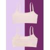 imageFruit of the Loom Girls Big Girls Training Bra Value PacksDeja BlueLilasLilacLt SandWhite