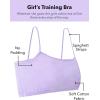 imageFruit of the Loom Girls Big Girls Training Bra Value PacksLilacDesert DuskOlivePurple VelvetBlueberry