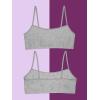imageFruit of the Loom Girls Big Girls Training Bra Value PacksMintPinkGreyWhiteNude