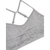 imageFruit of the Loom Girls Bra with Removable Cookies 2PackBlack HueHeather Grey