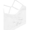 imageFruit of the Loom Girls Bra with Removable Cookies 2PackHappy StripeWhite