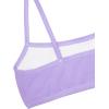 imageFruit of the Loom Girls Cotton Spaghetti Strap Sport BraEyeshadowWhiteHyacinth